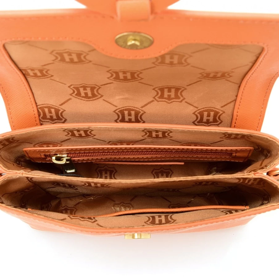 J.W. Hulme Co Emma Leather Crossbody Bag with 2 Detachable Straps - Mini Handbag for Women