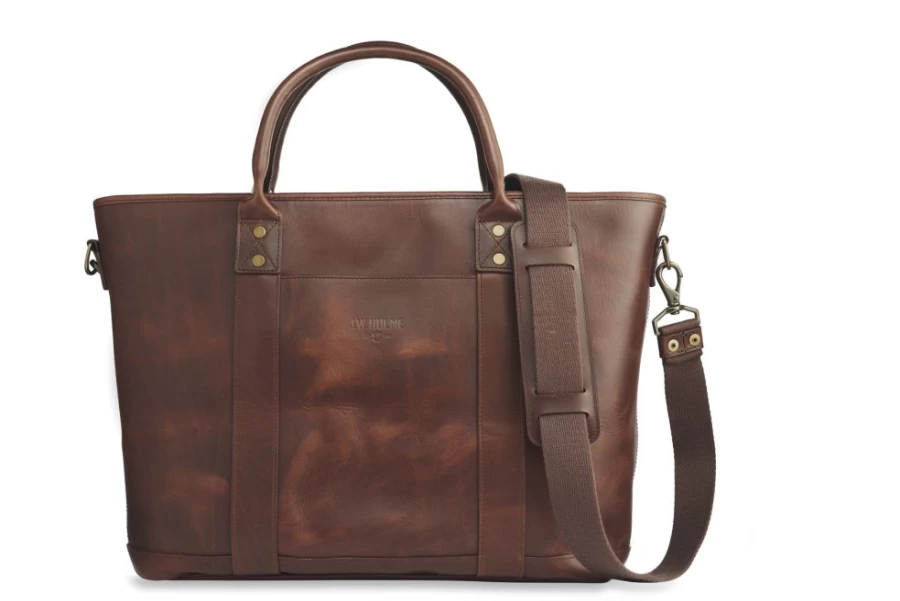 J. W. Hulme Co Continental Tote V2 Bag in Napa Canyon Leather